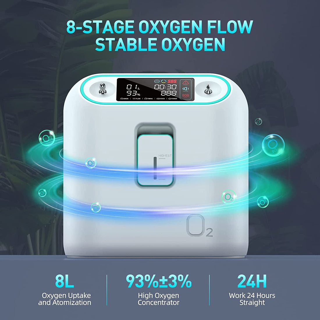 Is the oxygen generator only for patients?