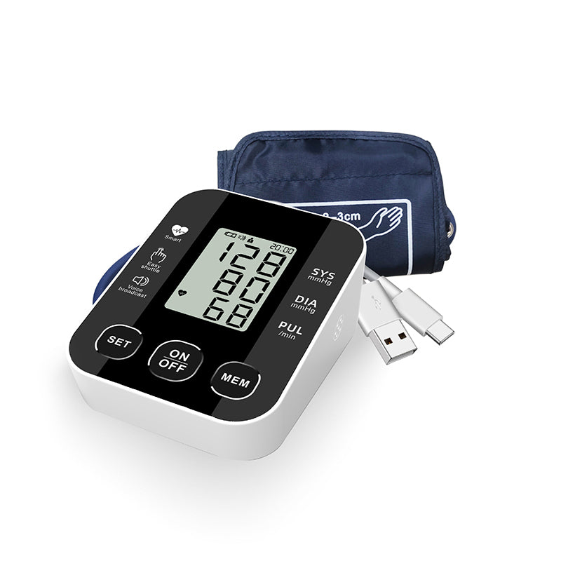 Máquina de prueba Digital de presión arterial, máquina automática de presión arterial, Monitor electrónico de presión arterial de brazo superior 