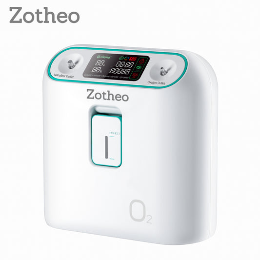Concentrador de oxígeno Zotheo oxigenador de alta calidad flujo ajustable 1-8L