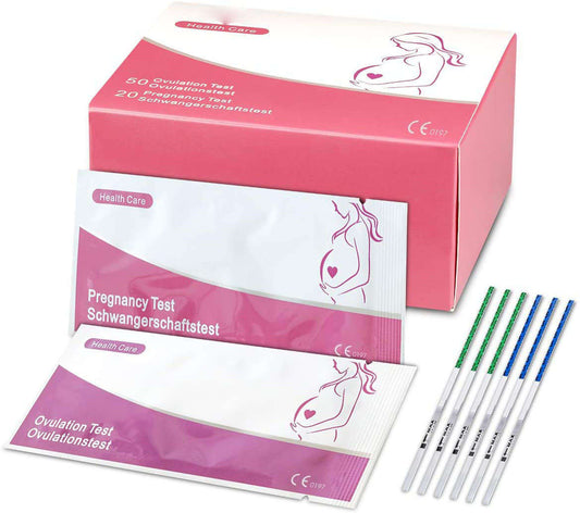 Prueba casera femenina predictor de orina digital prueba de fertilidad suite LH prueba de ovulación 100 unids/caja