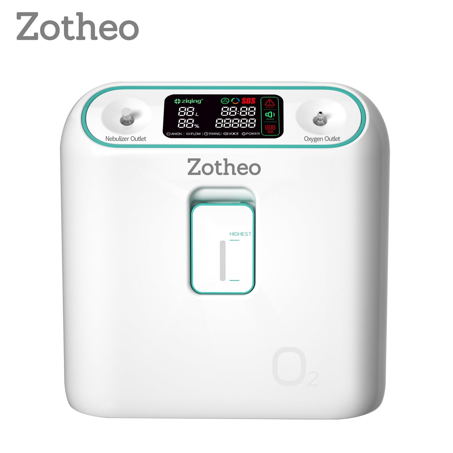Zotheo oxygen concentrator high quality oxygenerator adjustable flow 1-8L