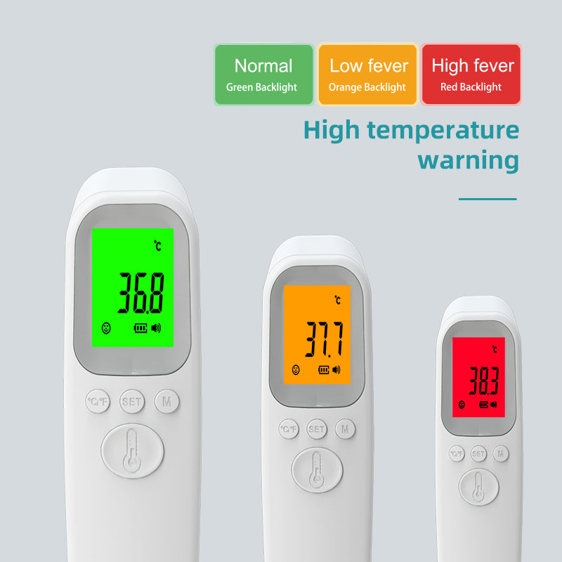 Ziqing Infrared Thermometer Digital Portable Quick Measure Contactless IR Forehead Temperature Clinical Thermometer Baby/Adult