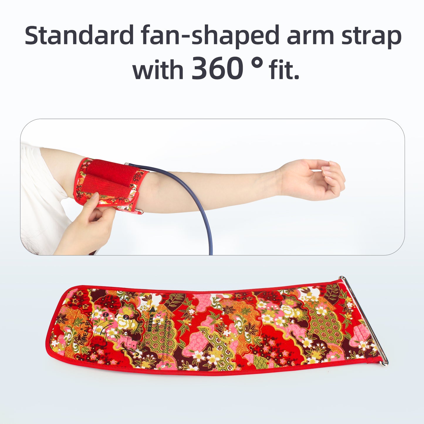 Fancy Upper Arm Cuffs For Arm Blood Pressure Monitor Cuffs Tonometer Sleeves Sphygmomanometer Belt 22-66CM 15-24CM