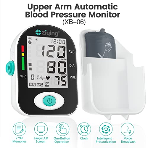 XB-06 Blood Pressure Automatic Digital Monitor with Upper Arm Cuff  Machine,Large Display Irregular Heartbeat Blood Pressure Machine