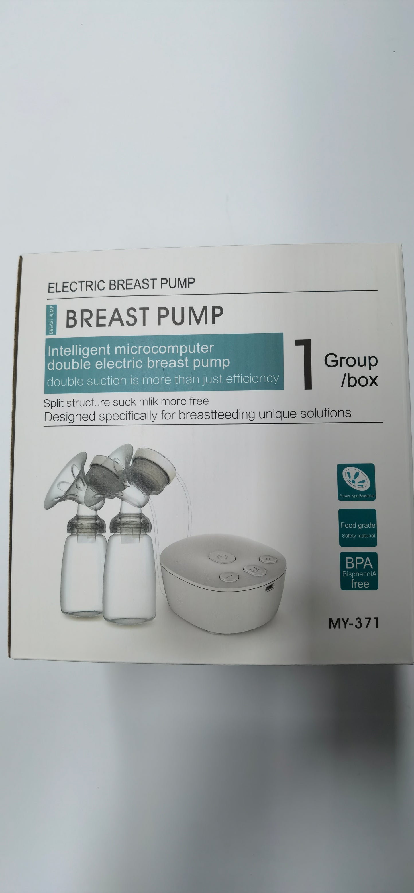 Hospital Household Portable Electric Breast Pump Hands Free Intelligent Breast Pump Electric Drive Small Baby Bottle