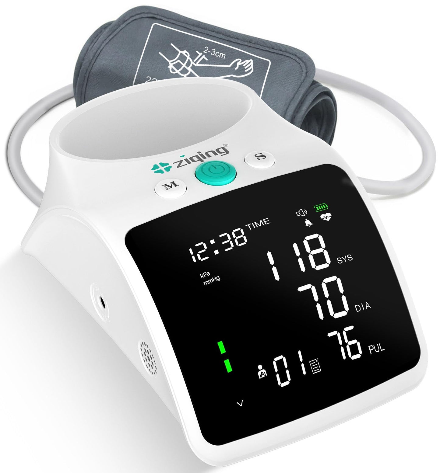 Blood Pressure Monitor Upper Arm Blood Pressure Machine XB-05 LED