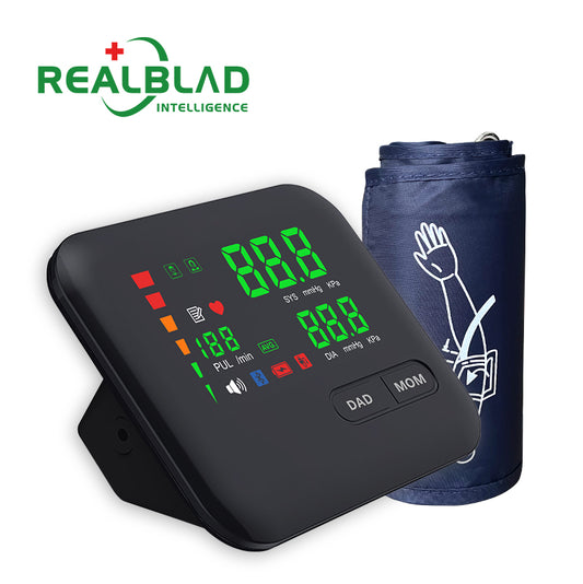 Blood Pressure Monitor Bp Meter Home Clinic Use Voice Broadcast Sphygmomanometer Smart Upper Arm Blood Pressure Monitor