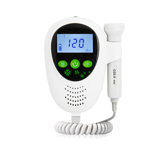 Monitor de frecuencia cardíaca para bebés con conteo automático y manual para mujeres embarazadas 