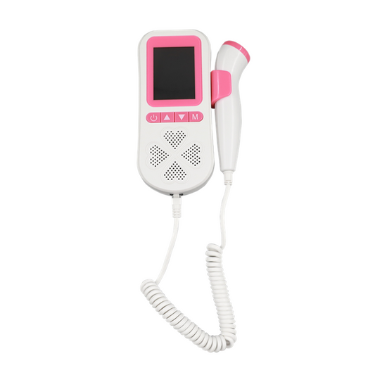Detector Fetal para mujeres embarazadas, equipo médico, ultrasonido portátil, Doppler Fetal de bolsillo Prenatal 