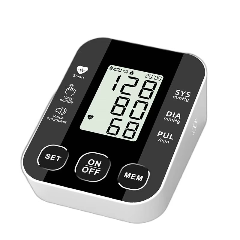 Upper Arm Blood Pressure Monitor – Automatic, Digital, Accurate Reading, LCD Display, Blood Pressure Meter